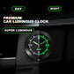 Car Clock Luminous Mini Automobiles Internal Stick-On Digital