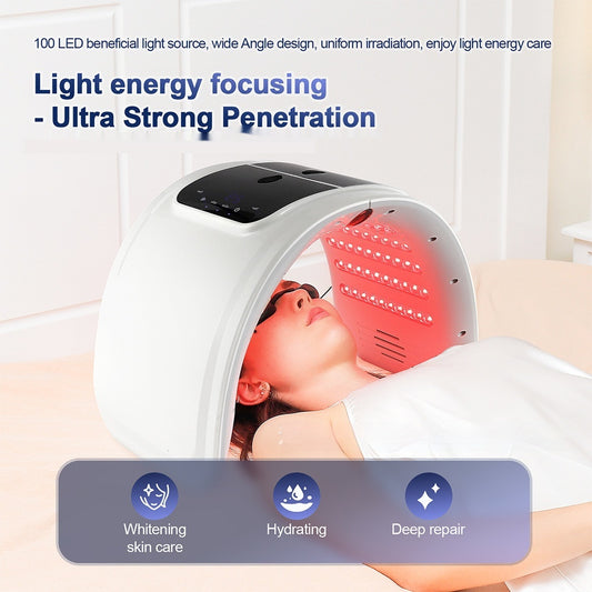 Colorful Spectrometer Infrared Spray Skin Rejuvenation LED Beauty Salon Special Folding Type